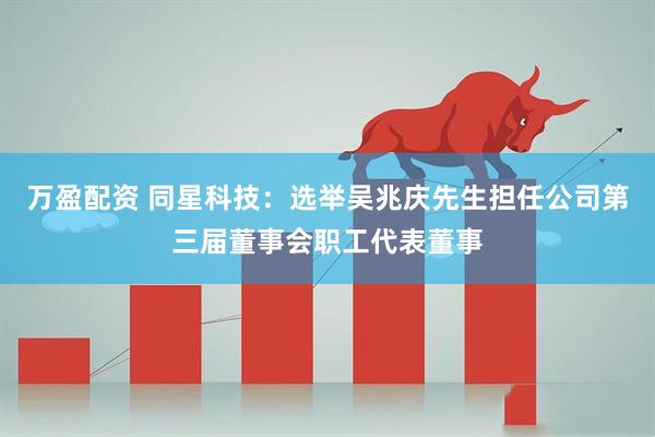万盈配资 同星科技：选举吴兆庆先生担任公司第三届董事会职工代表董事
