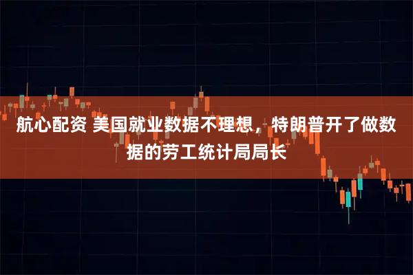 航心配资 美国就业数据不理想，特朗普开了做数据的劳工统计局局长