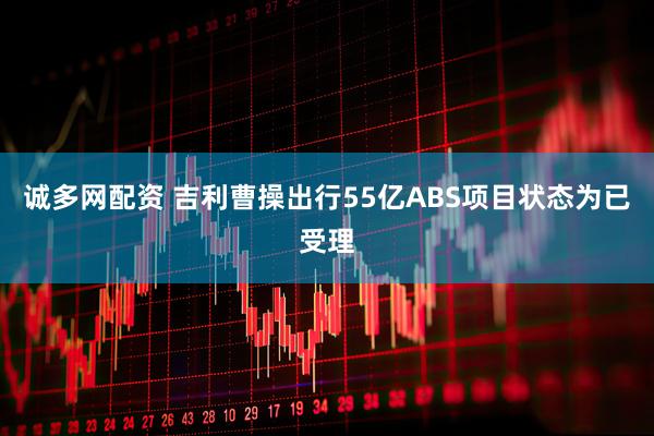 诚多网配资 吉利曹操出行55亿ABS项目状态为已受理