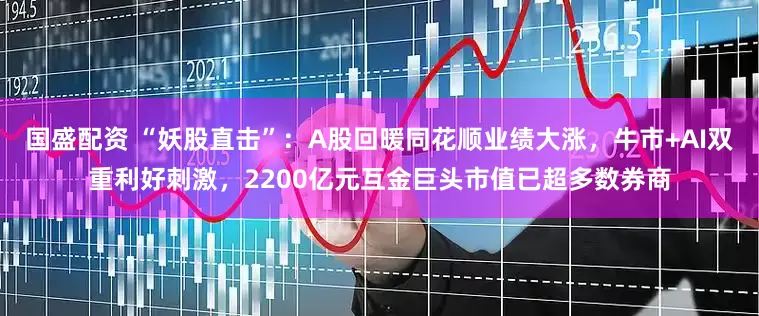 国盛配资 “妖股直击”：A股回暖同花顺业绩大涨，牛市+AI双重利好刺激，2200亿元互金巨头市值已超多数券商