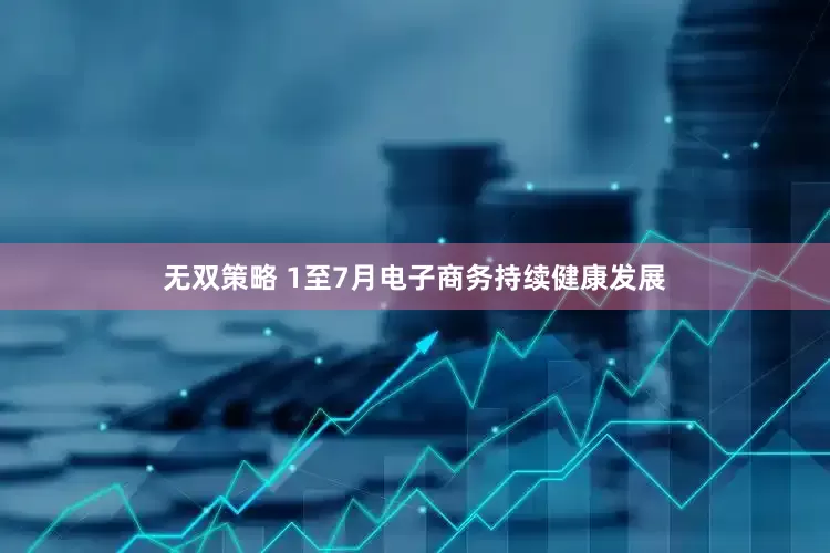 无双策略 1至7月电子商务持续健康发展